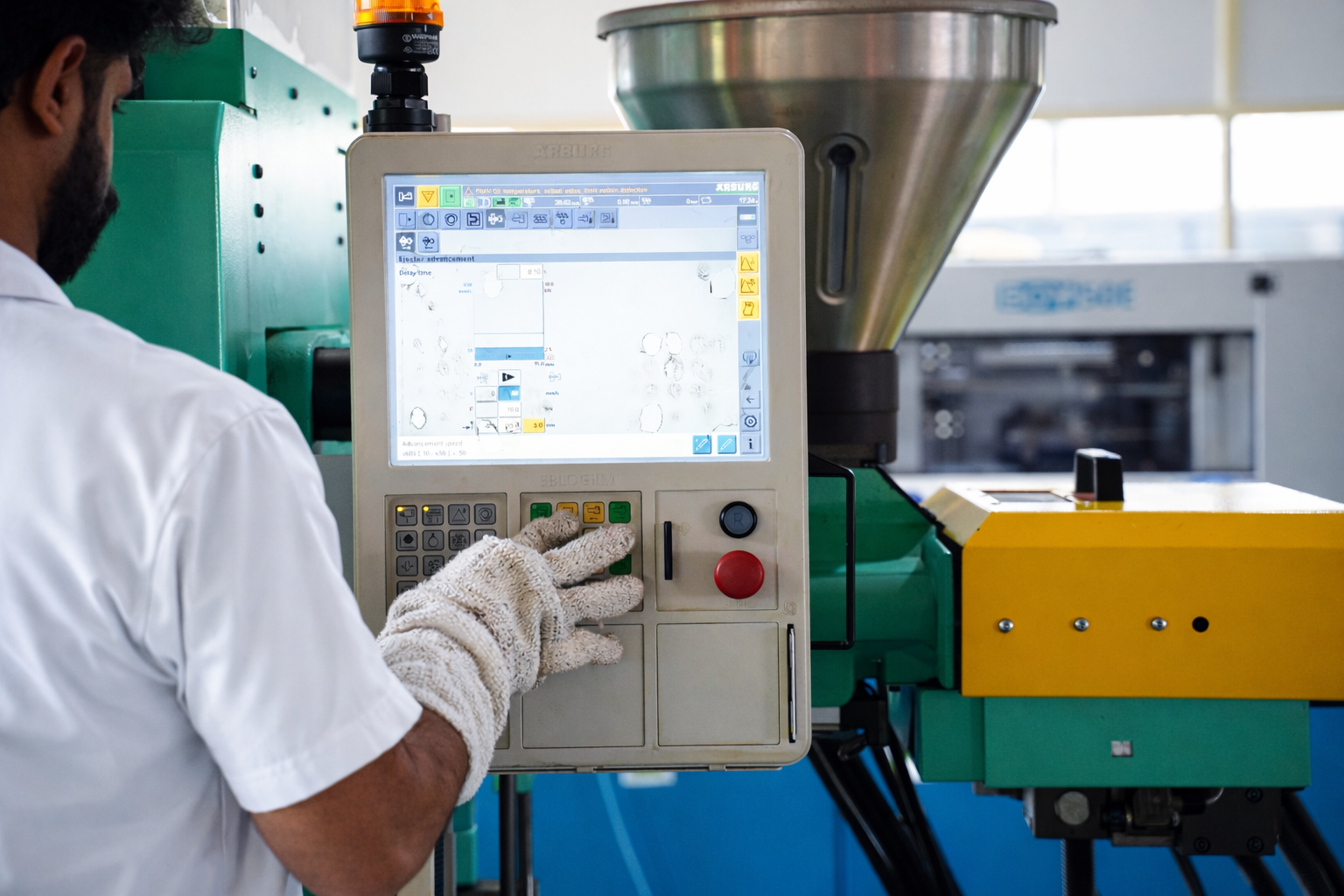 image of product detail (for a manufacturing plant)